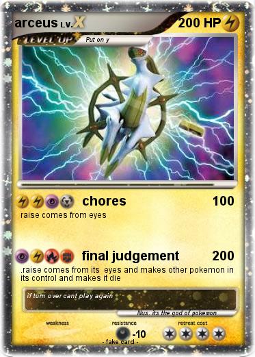 Pokemon arceus