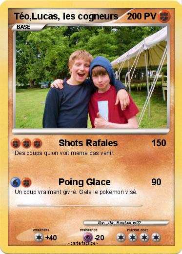 Pokemon Téo,Lucas, les cogneurs