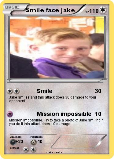 Pokemon Smile face Jake
