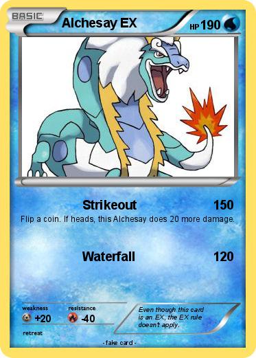 Pokemon Alchesay EX