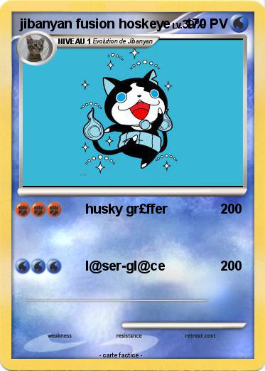 Pokemon jibanyan fusion hoskeye