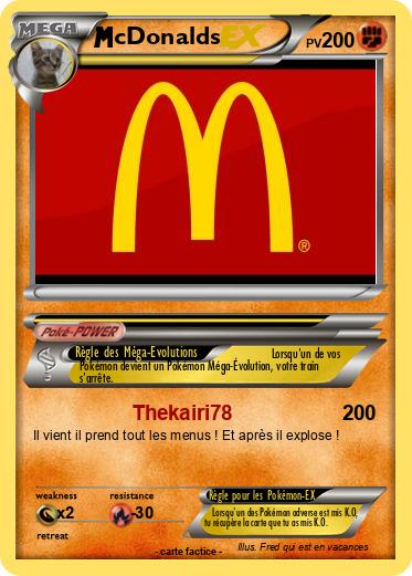 Pokemon cDonalds