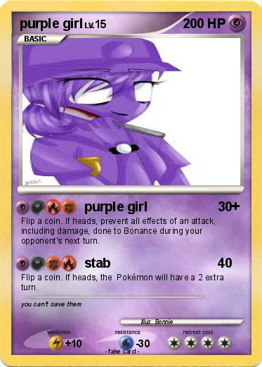 Pokemon purple girl