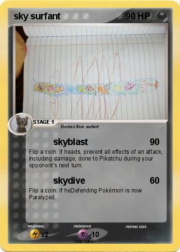 Pokemon sky surfant