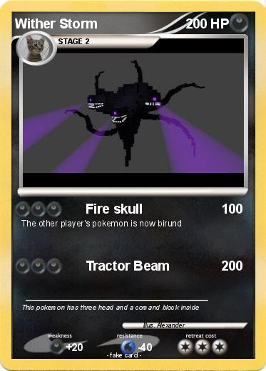 Pokemon Wither Storm