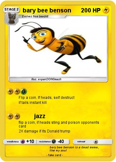 Pokemon bary bee benson