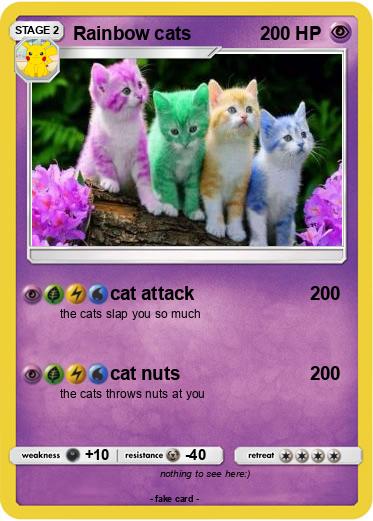 Pokemon Rainbow cats