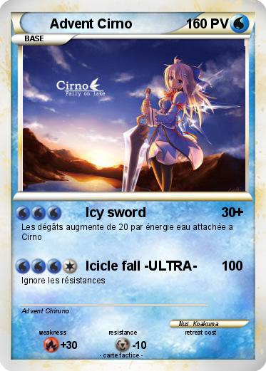 Pokemon Advent Cirno