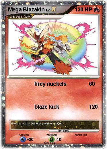 Pokemon Mega Blazakin