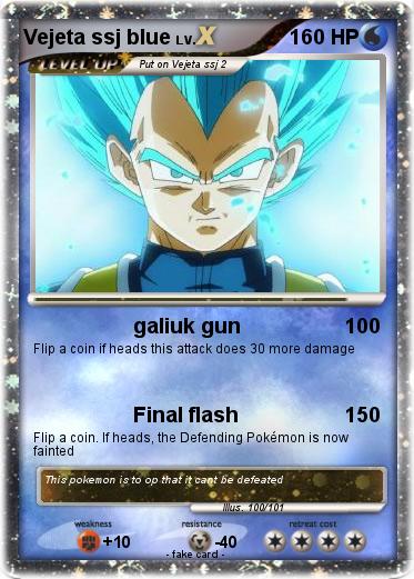 Pokemon Vejeta ssj blue