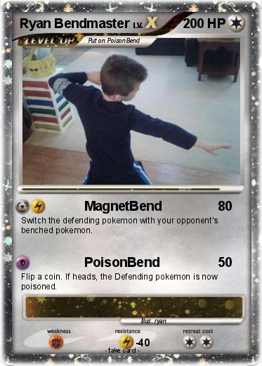 Pokemon Ryan Bendmaster