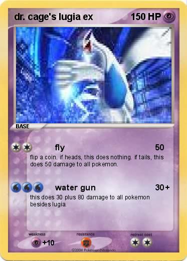 Pokemon dr. cage's lugia ex