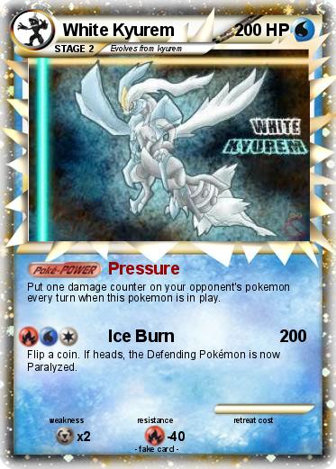 Pokemon White Kyurem