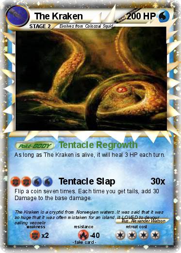 Pokemon The Kraken