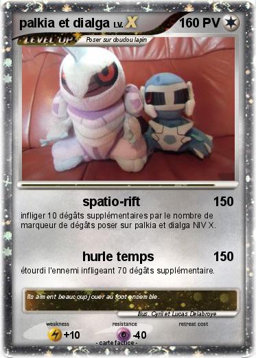 Pokemon palkia et dialga