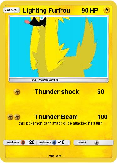 Pokemon Lighting Furfrou