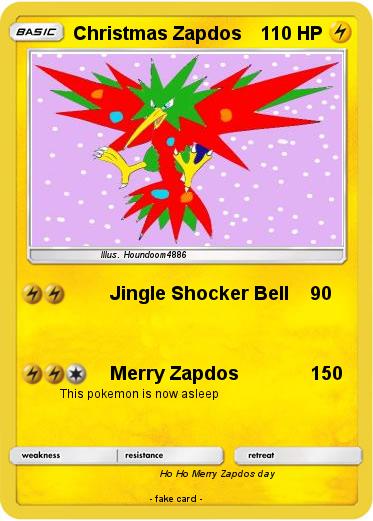 Pokemon Christmas Zapdos