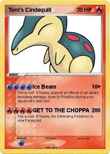 Pokemon Tom's Cindaquill