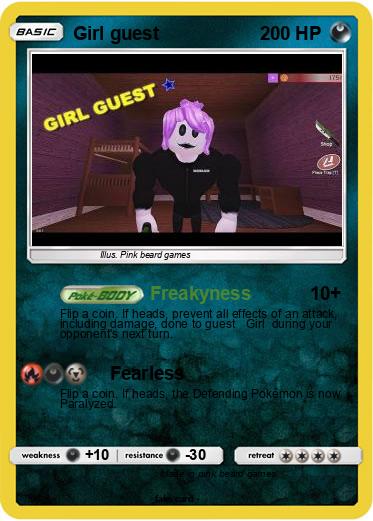 Pokemon Girl guest
