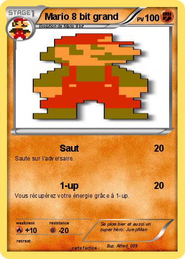 Pokemon Mario 8 bit grand