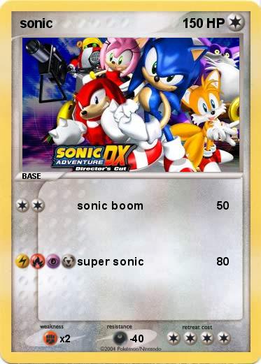 Pokémon sonic 536 536 - sonic boom - My Pokemon Card