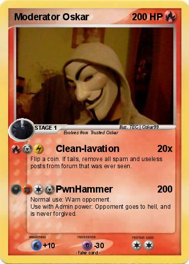 Pokemon Moderator Oskar