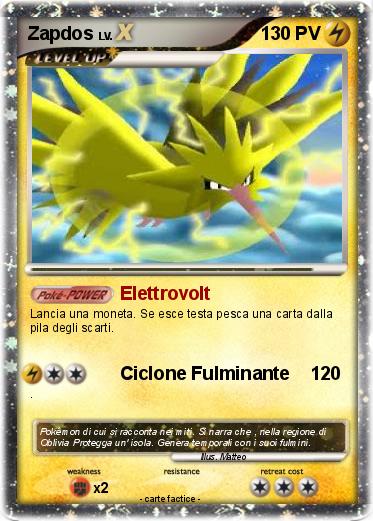 Pokemon Zapdos