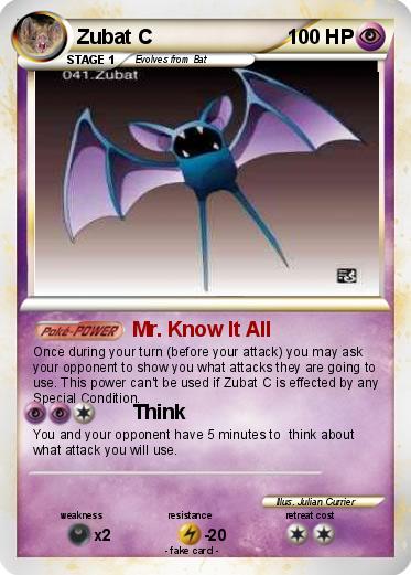 Pokemon Zubat C
