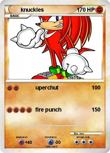 Pokemon knuckles