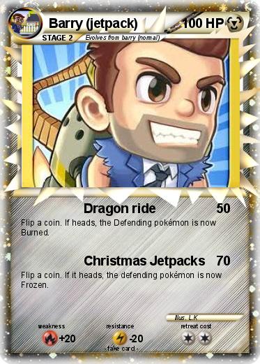 Pokemon Barry (jetpack)