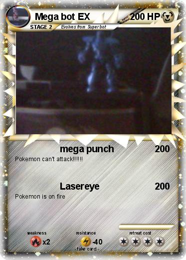 Pokemon Mega bot EX