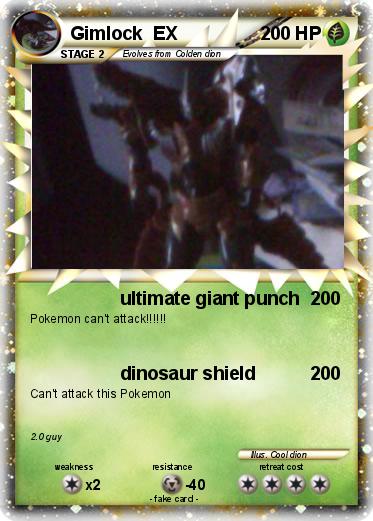 Pokemon Gimlock  EX