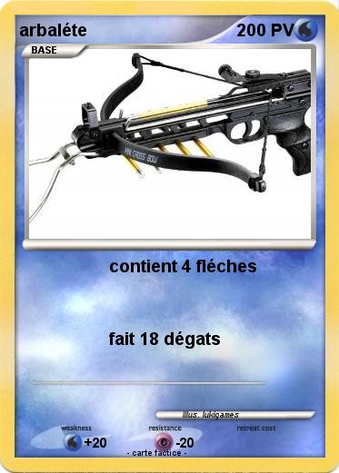Pokemon arbaléte