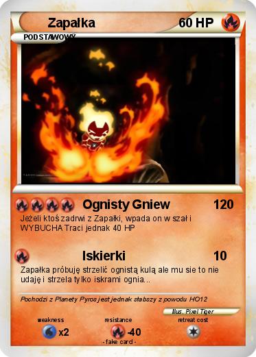 Pokemon Zapałka