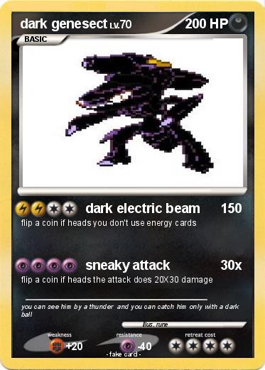 Pokemon dark genesect