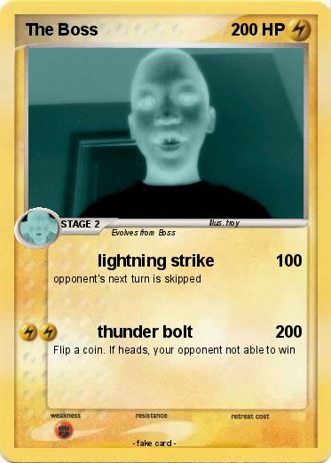 Pokemon The Boss