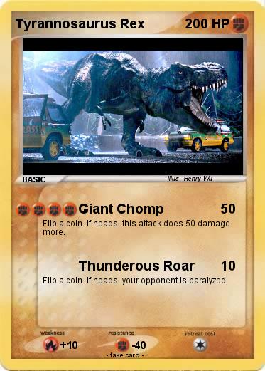 Pokemon Tyrannosaurus Rex