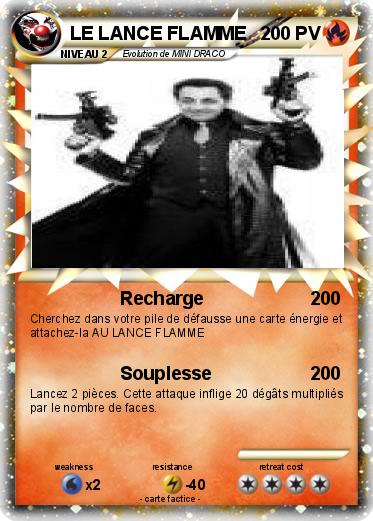 Pokemon LE LANCE FLAMME