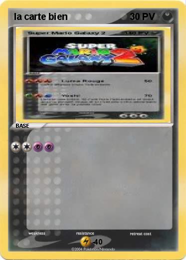 Pokemon la carte bien