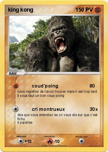 Pokemon king kong