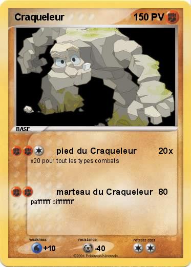 Pokemon Craqueleur