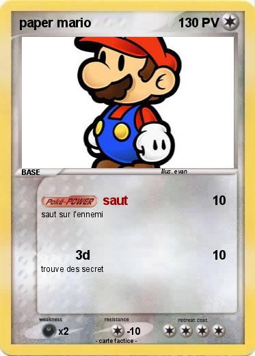 Pokemon paper mario