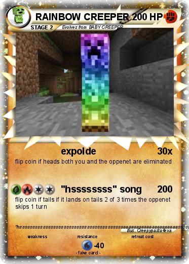 Pokemon RAINBOW CREEPER