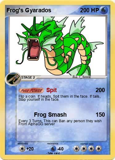 Pokemon Frog's Gyarados