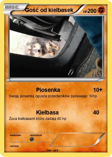 Pokemon Gość od kiełbasek