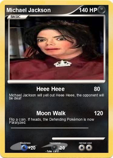 Pokemon Michael Jackson