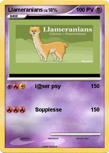 Pokemon Llameranians