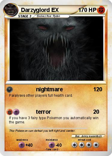Pokemon Darzyglord EX
