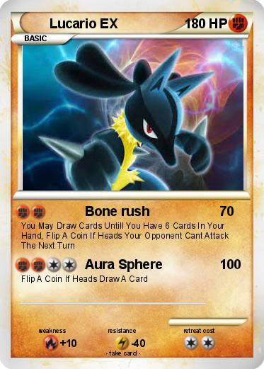 Pokemon Lucario EX