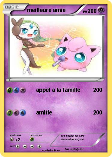 Pokemon meilleure amie